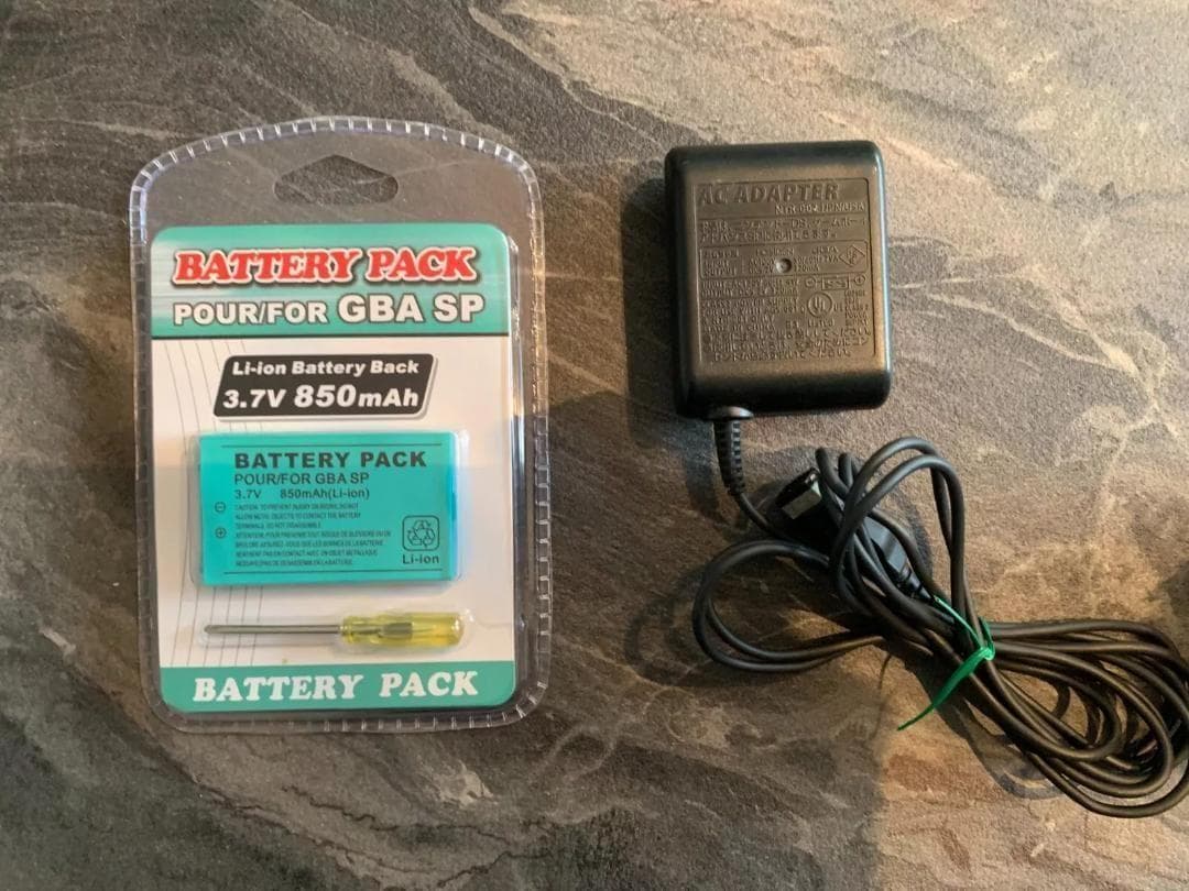 美品 シェル交換品 ゲームボーイアドバンスsp レックウザエディション