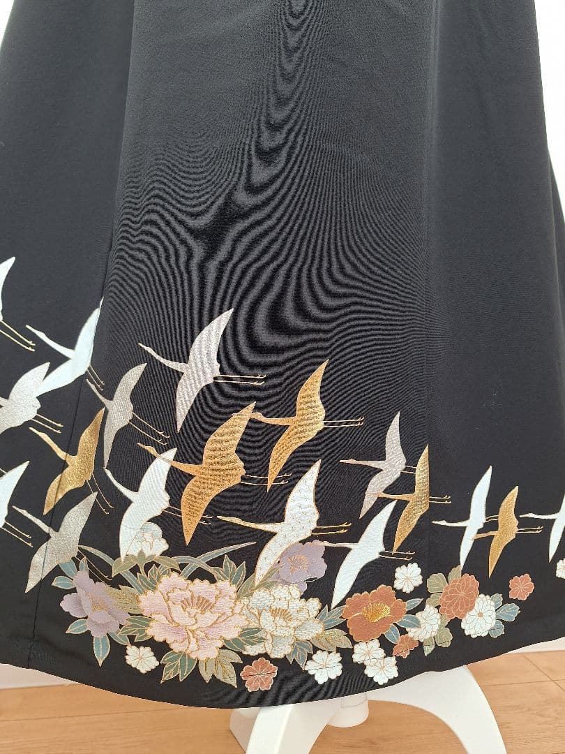 着物リメイクワンピース3687