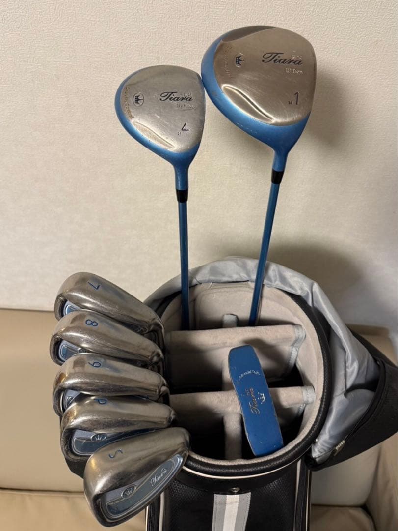 【送料込み】激安　ウィルソン　レディース　ゴルフセット　ゴルフバッグ付き