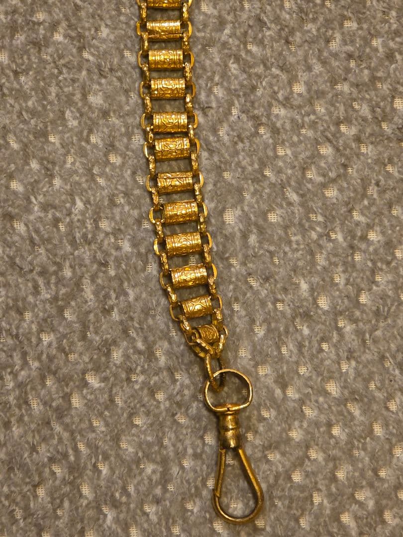 辛*党様 ロングソードチェーン　フリーメイソン　～1920年　アンティーク