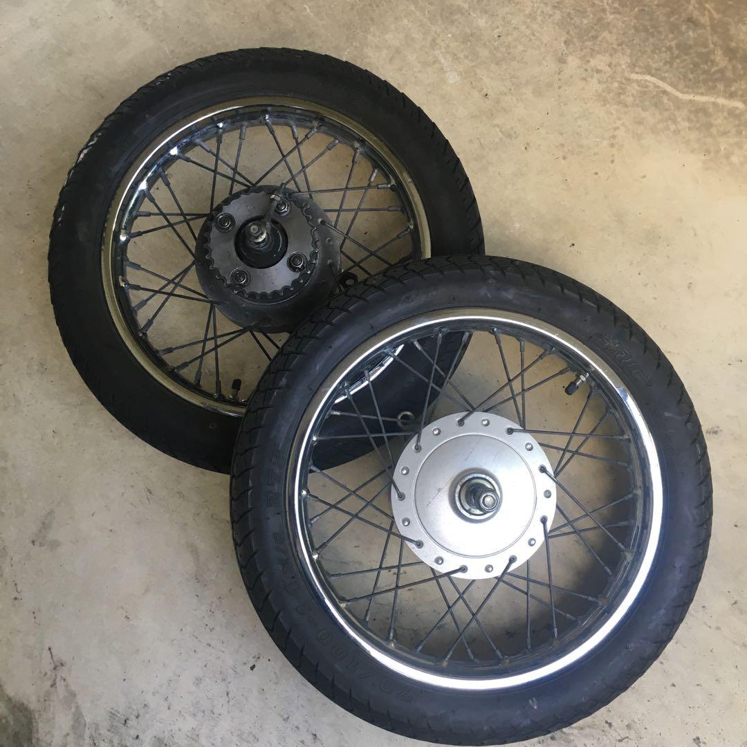 スーパーカブ　ホイール