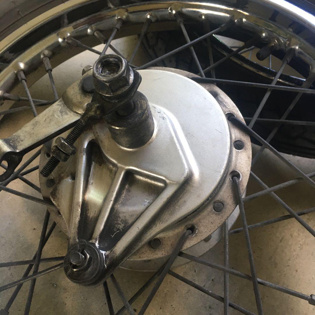 スーパーカブ　ホイール