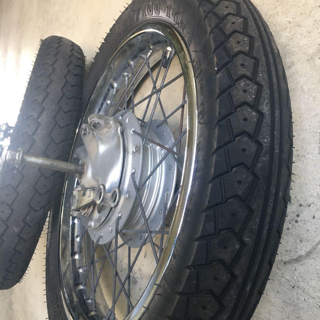スーパーカブ　ホイール