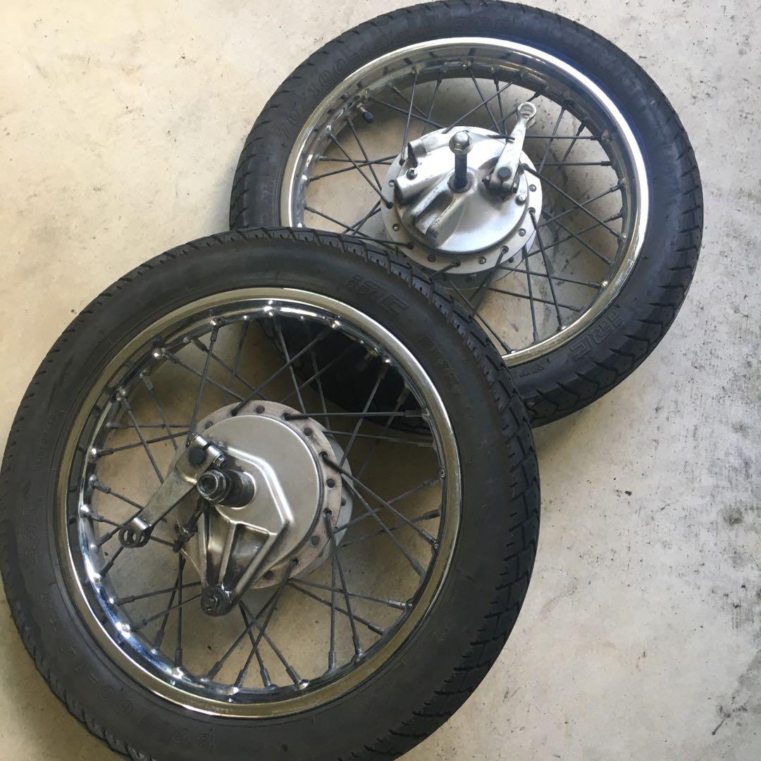 スーパーカブ　ホイール