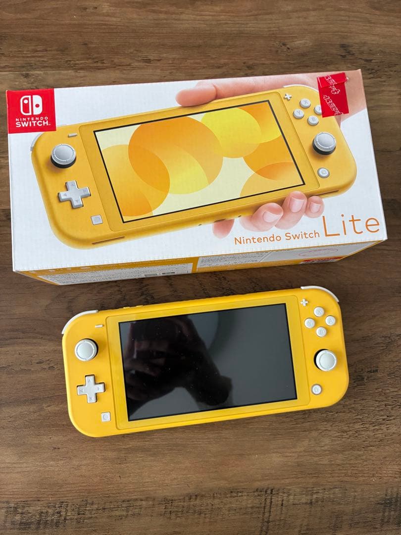 美品】Nintendo Switch Lite イエロー 箱ありニンテンドー