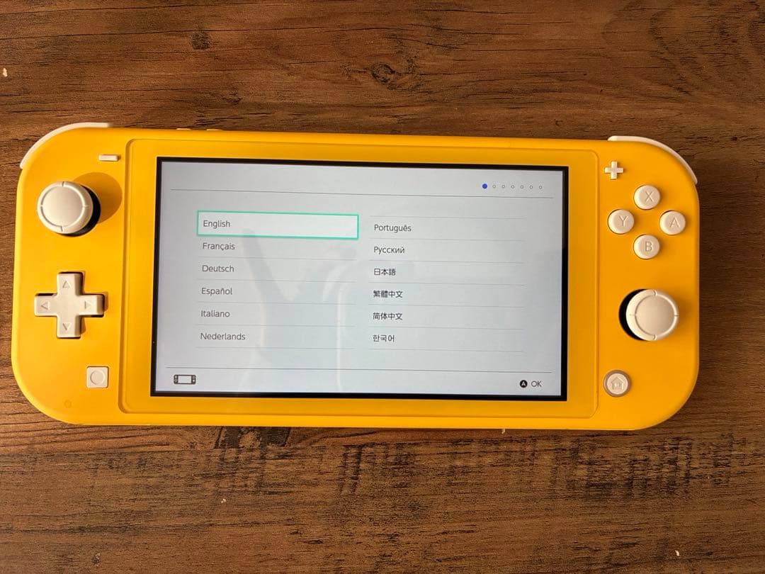 美品】Nintendo Switch Lite イエロー 箱ありニンテンドー