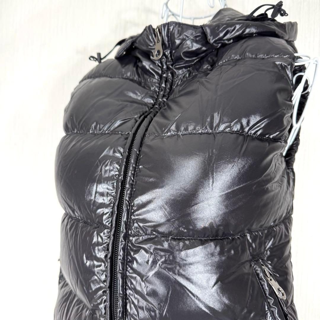 DUVETICA デュベティカ ダウンベスト ブラック 38サイズ