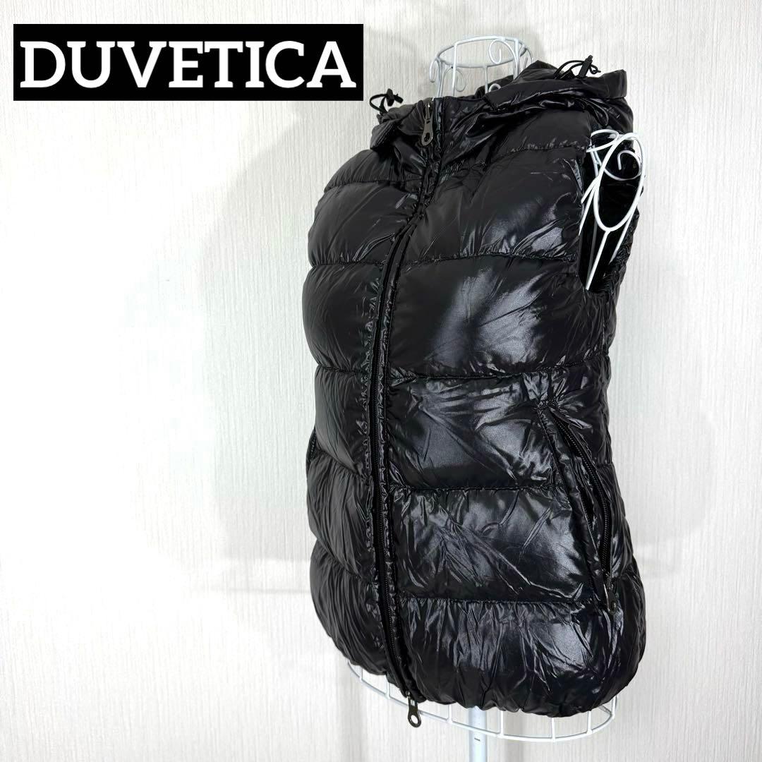 DUVETICA デュベティカ ダウンベスト ブラック 38サイズ