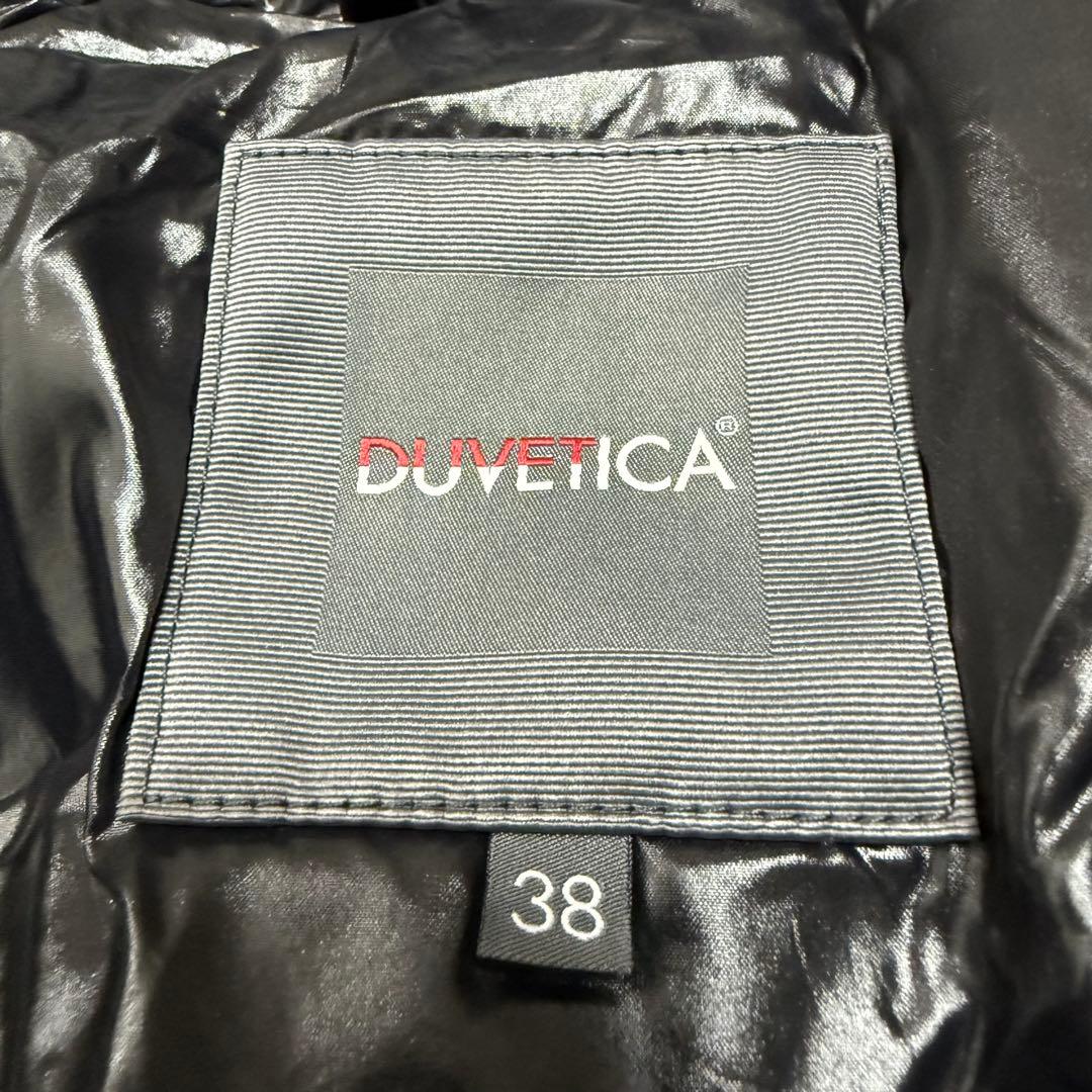 DUVETICA デュベティカ ダウンベスト ブラック 38サイズ
