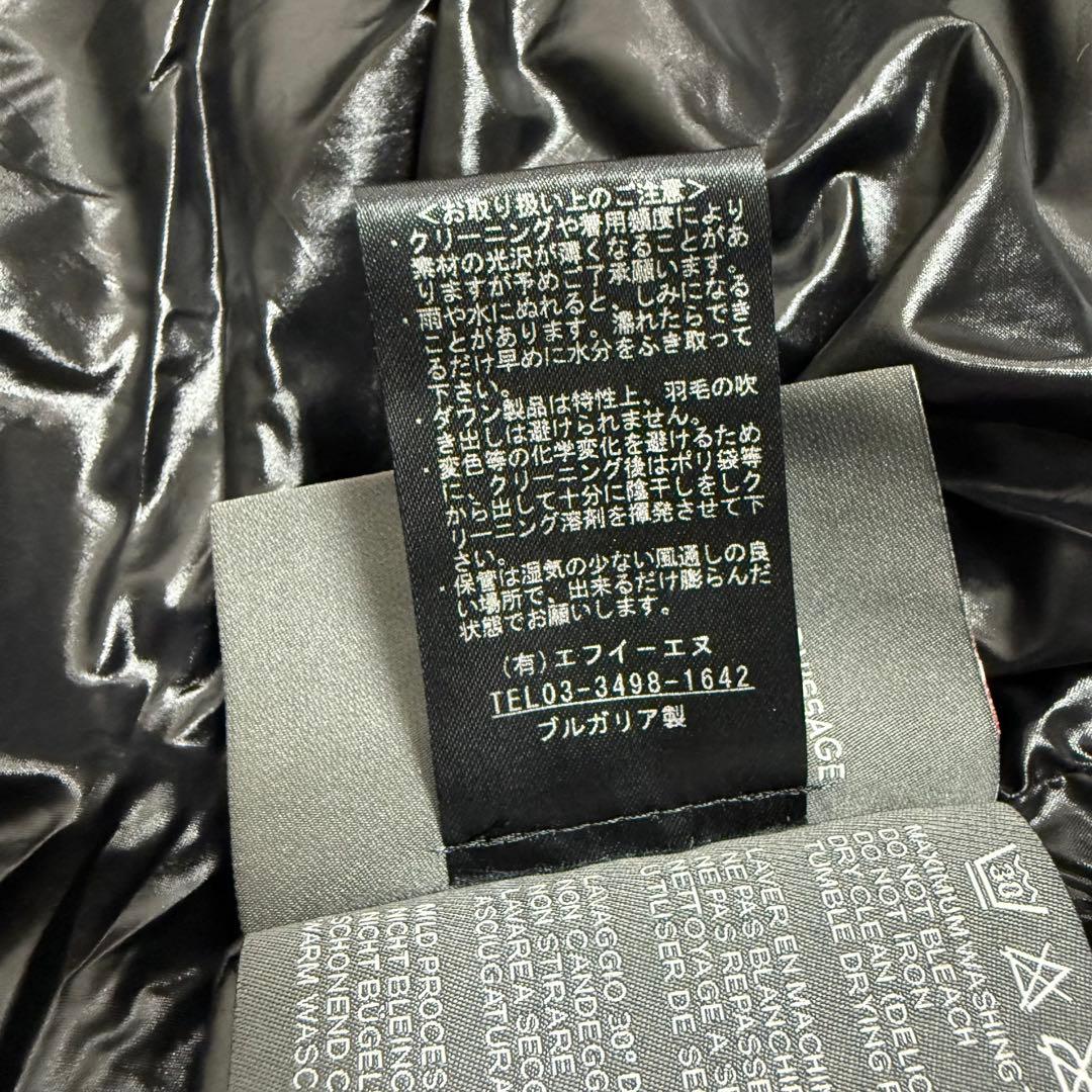 DUVETICA デュベティカ ダウンベスト ブラック 38サイズ