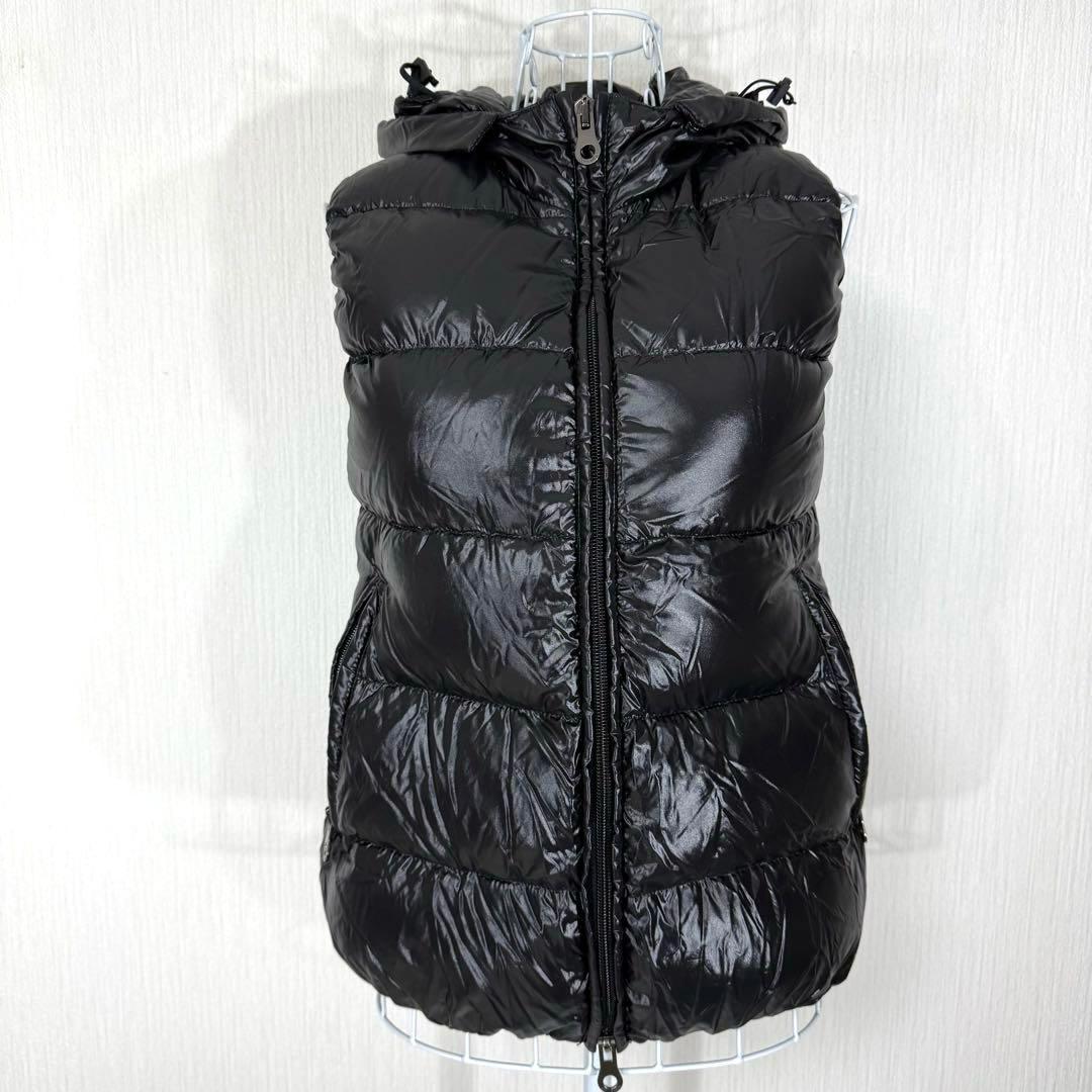 DUVETICA デュベティカ ダウンベスト ブラック 38サイズ