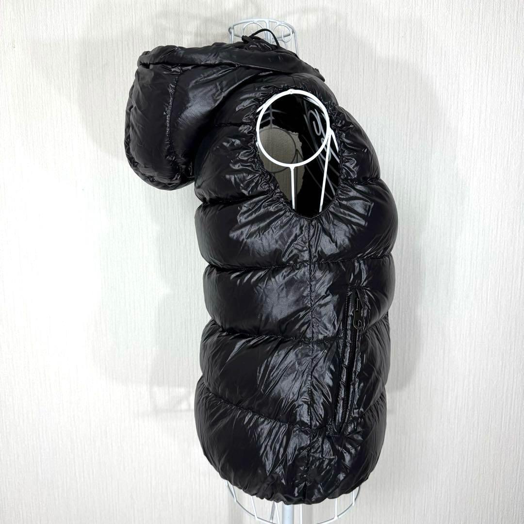 DUVETICA デュベティカ ダウンベスト ブラック 38サイズ