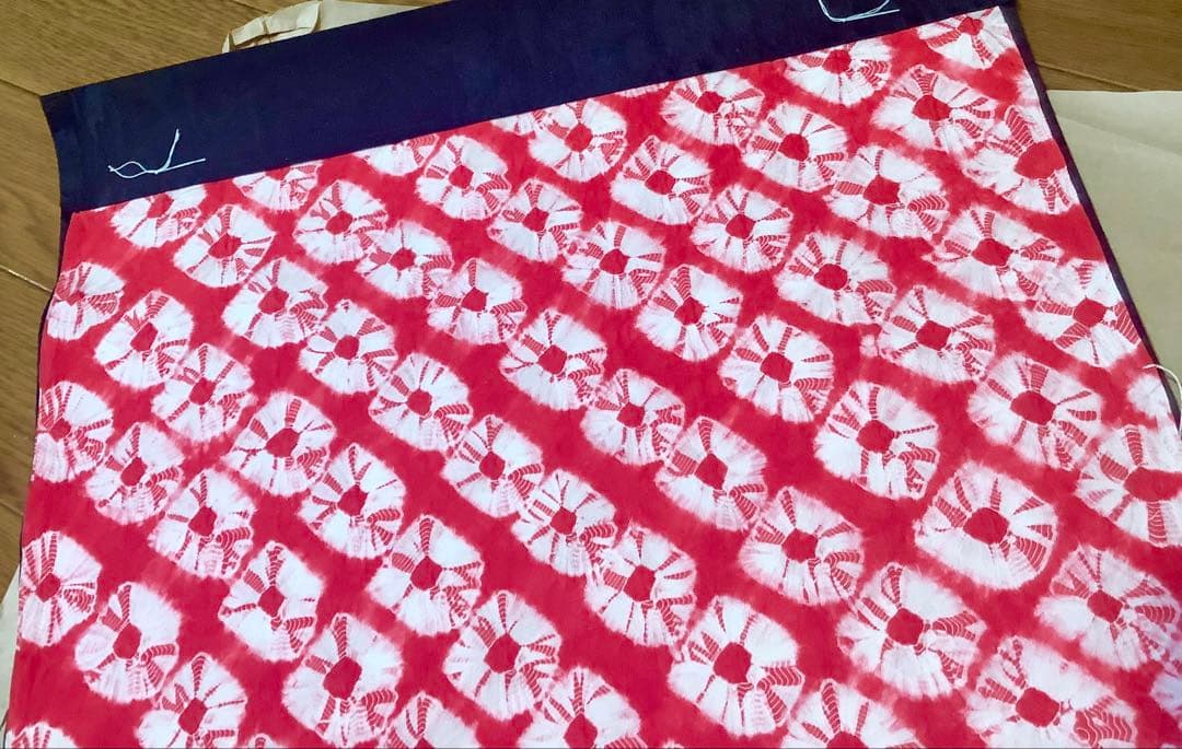 長襦袢　反物　絞り　正絹