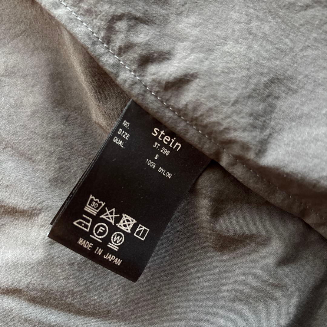 【美品】【STEIN】OVERSIZED NYLON SINGLE JACKET