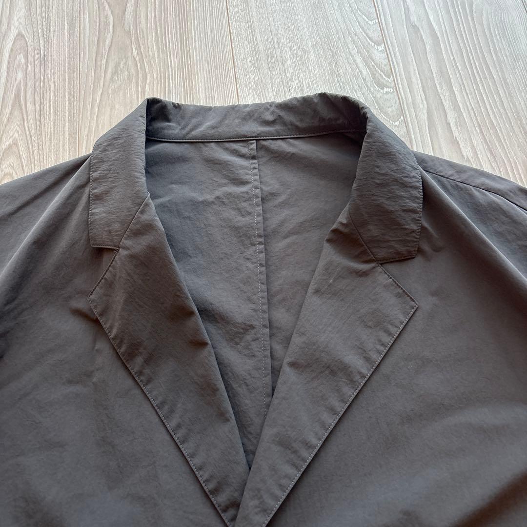 【美品】【STEIN】OVERSIZED NYLON SINGLE JACKET