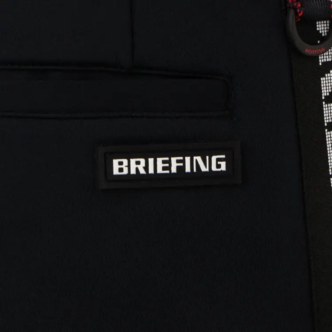 BRIEFING GOLF ブリーフィングゴルフ ロゴサイドライン パンツ　黒