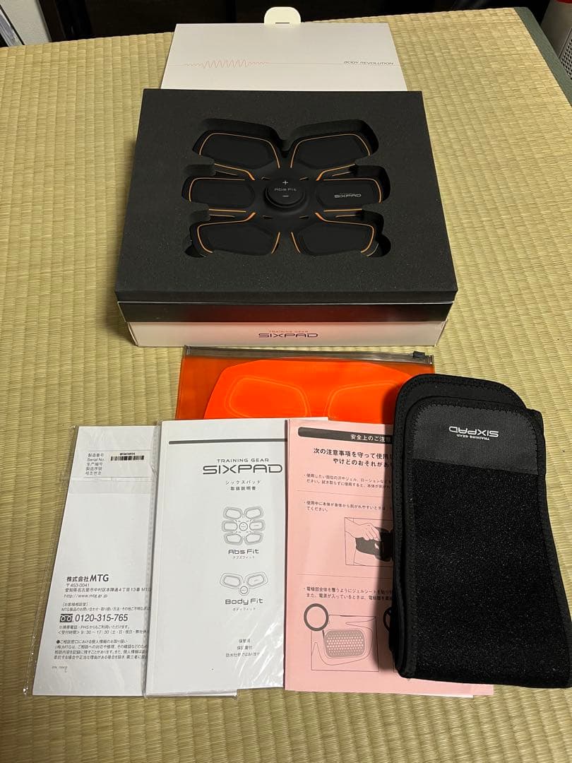 説明必読【おまけ付】SIXPAD シックスパッド アブズフィット ボディフィット