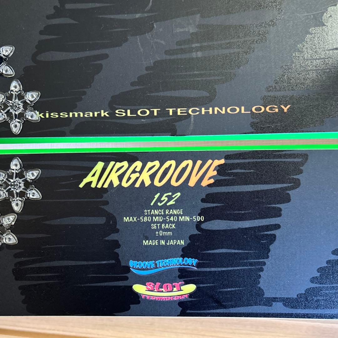 kissmark AIRGROOVE 152 スノーボード