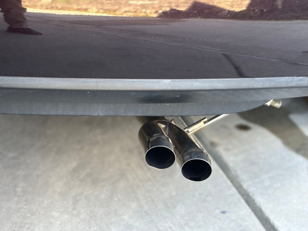 NDロードスター　Quick race製 リアピースマフラー