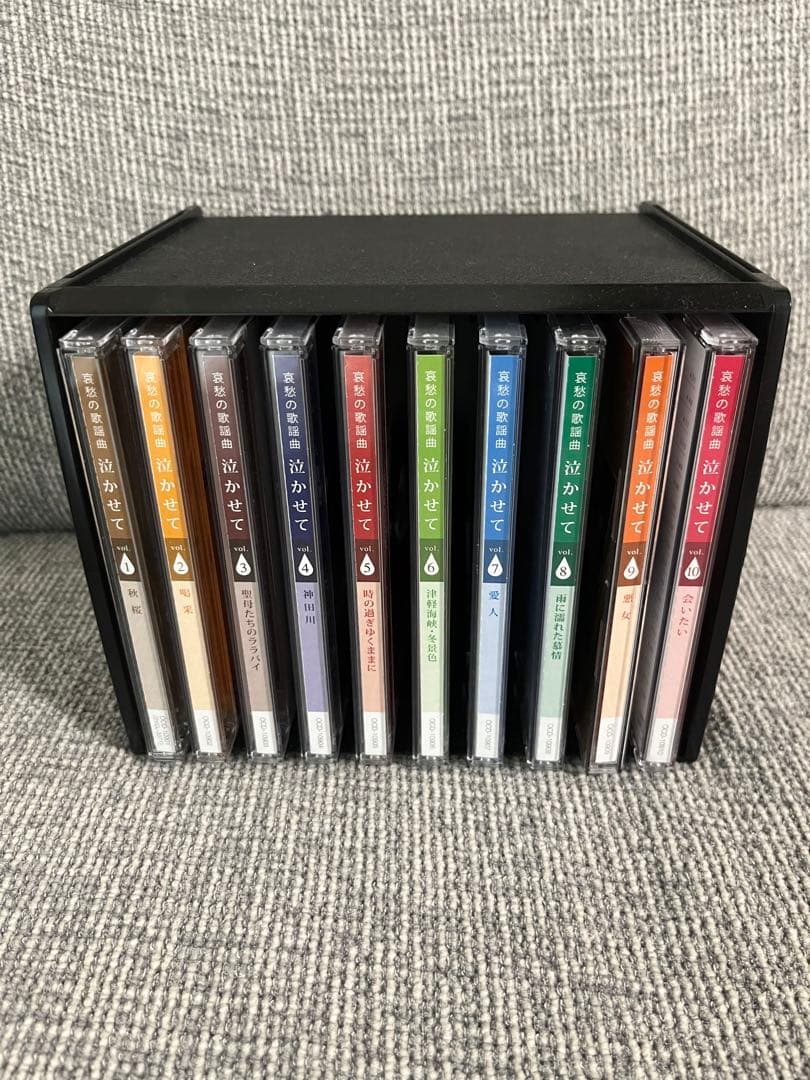 哀愁の歌謡曲　泣かせて　10枚組