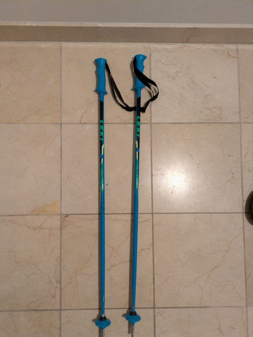 スキーセット SALOMONスキー140 アトミックブーツ　LEKIストック