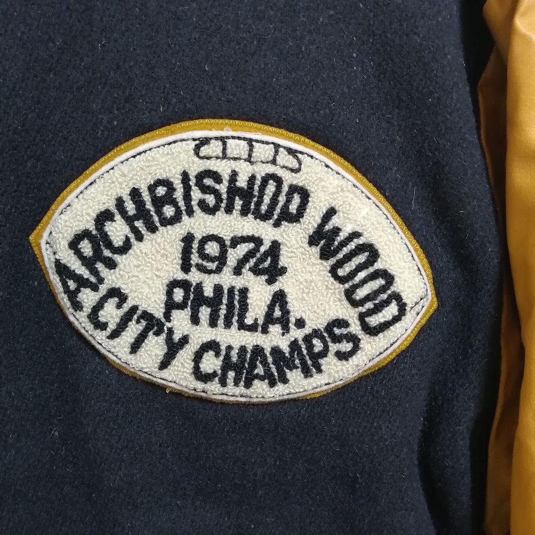 70s ALViN　バーシティレザースタジャン　USA製