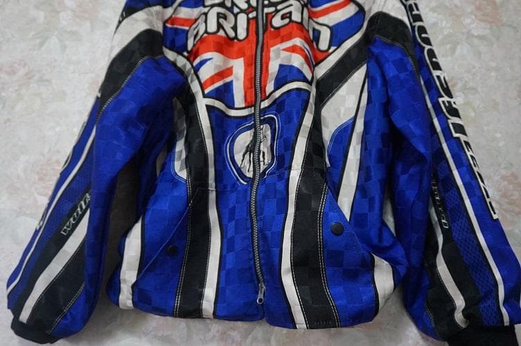 WULF SPORT レーシング裏地メッシュレッドジャケット★M