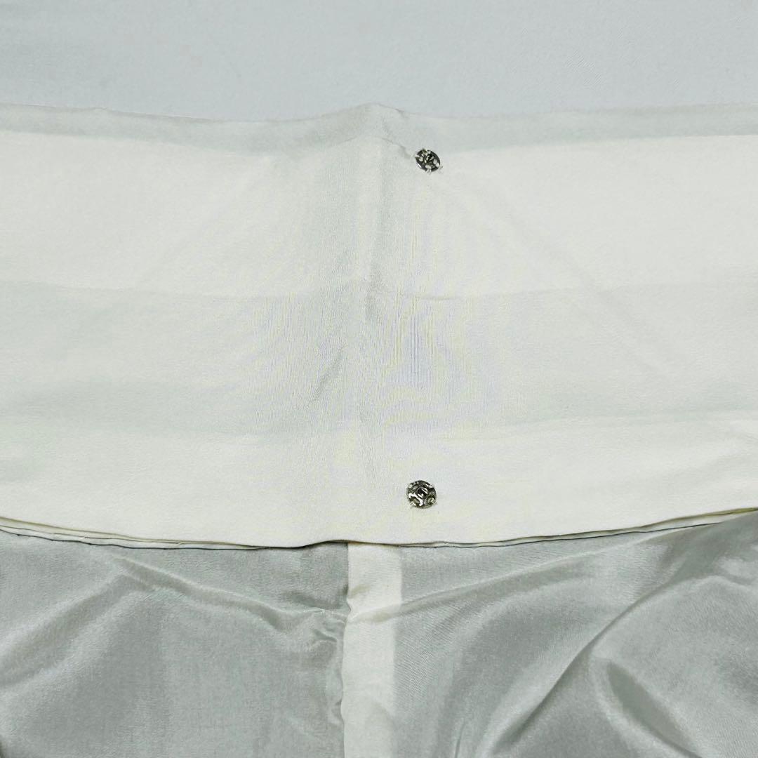 【656】辻が花•鶴 文様 金駒刺繍入り 黒留袖