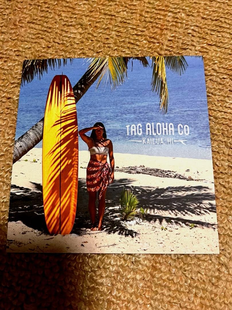 ぺ*︎様 ♪新品　ハワイアンエアライン　タグアロハコラボ　ハット