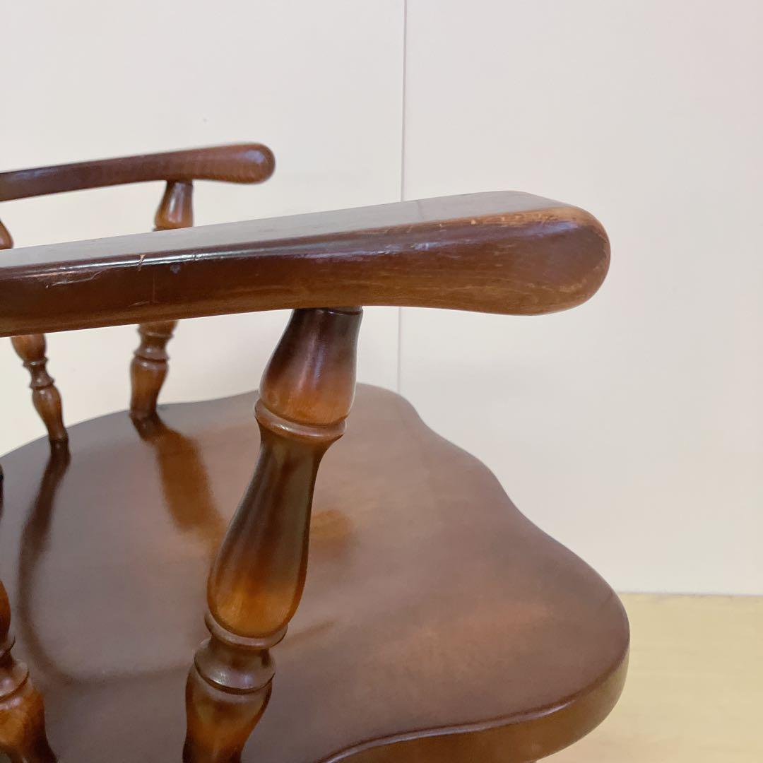 飛騨産業　キツツキマーク　木製　キャプテンチェア　ウィンザーチェア　①