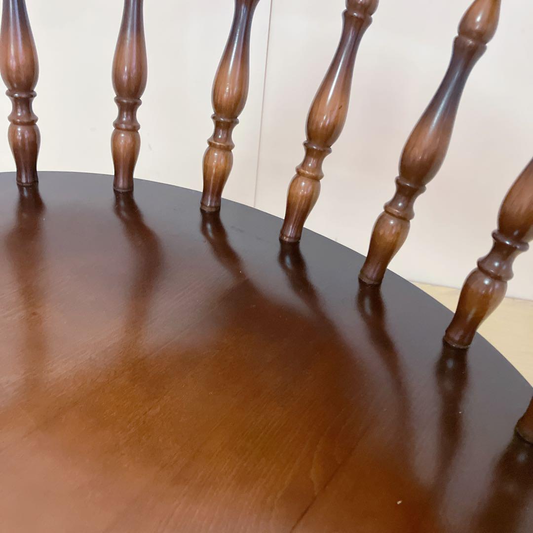 飛騨産業　キツツキマーク　木製　キャプテンチェア　ウィンザーチェア　①