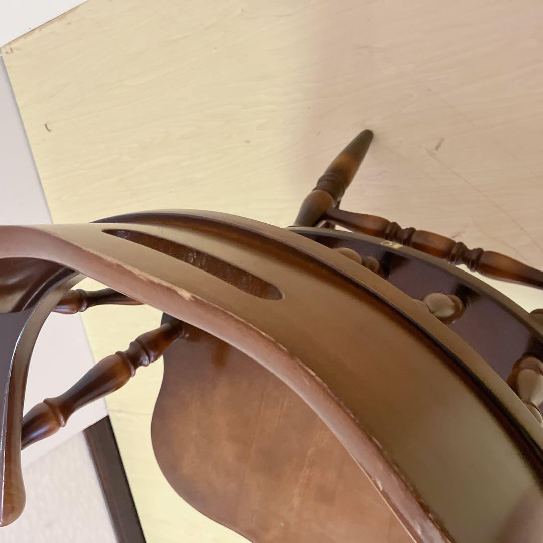 飛騨産業　キツツキマーク　木製　キャプテンチェア　ウィンザーチェア　①