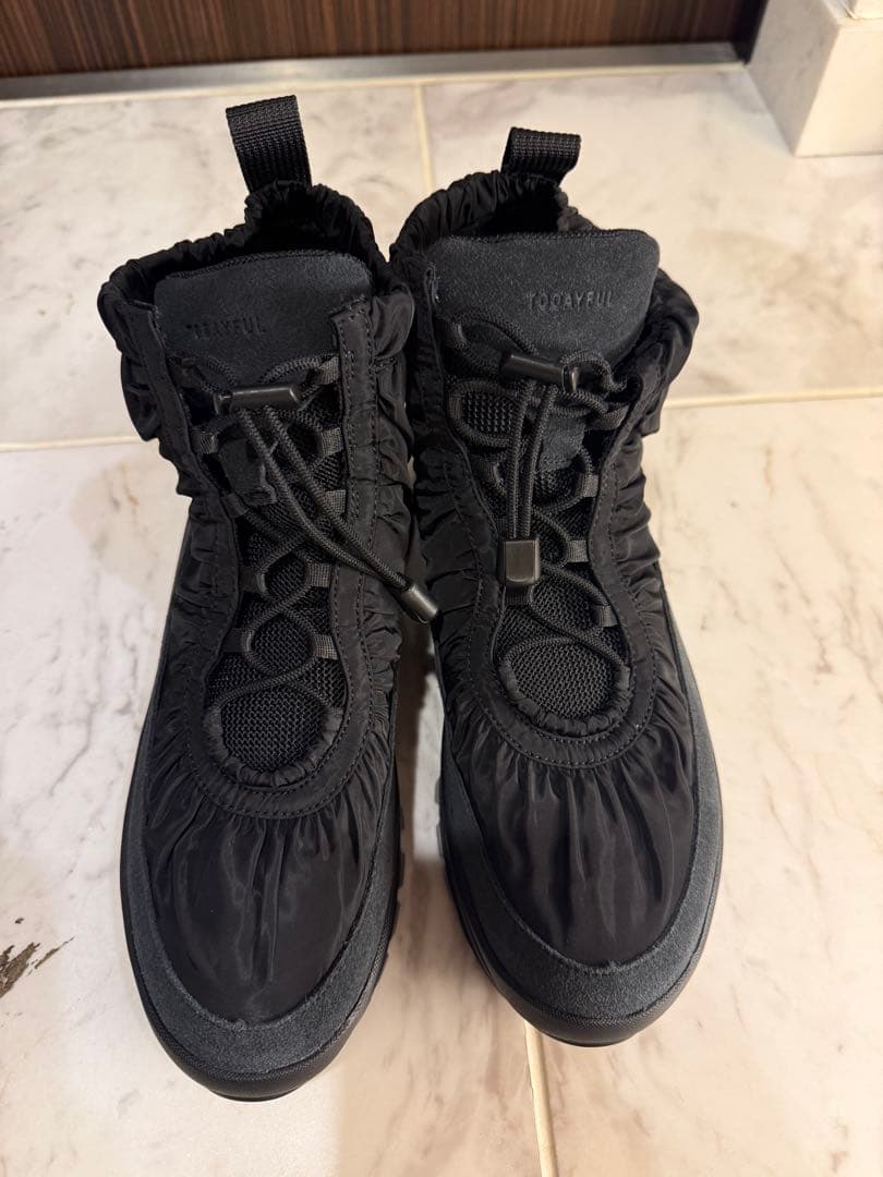 靴 Vibramsole Drawstring Sneakers 23.5cm