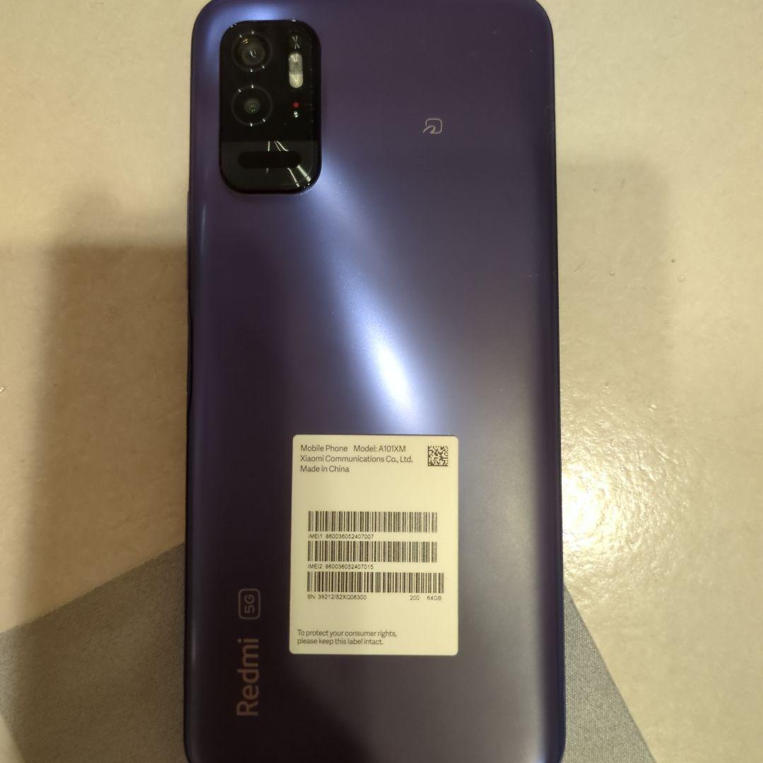 スマートフォン本体 RedmiNote10T