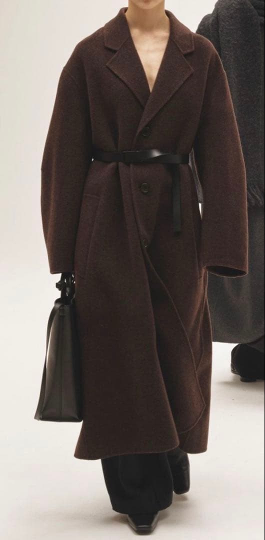 TODAYFUL Wool Over Coat ダークブラウン 36