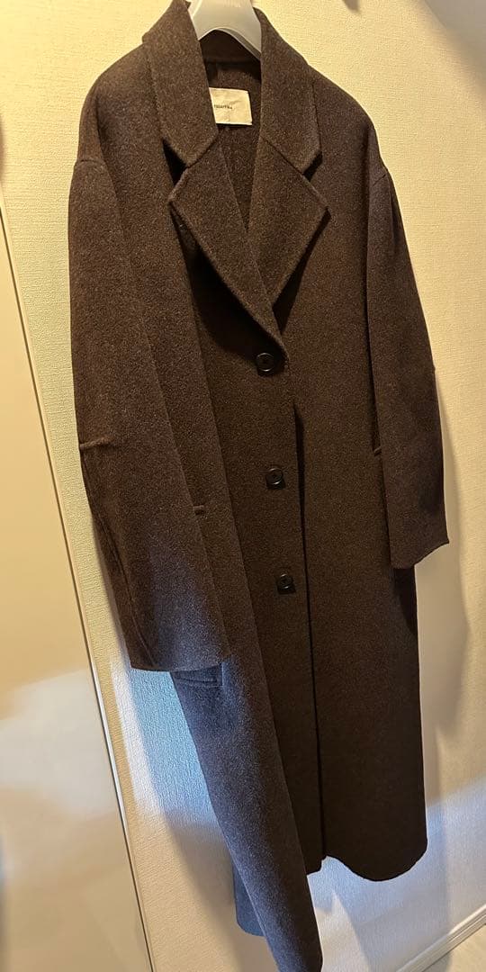 TODAYFUL Wool Over Coat ダークブラウン 36