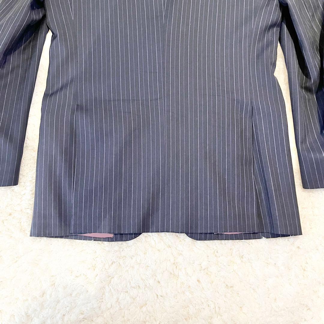 Paul Smith 黒 ストライプ スーツ セットアップ GUABELLO