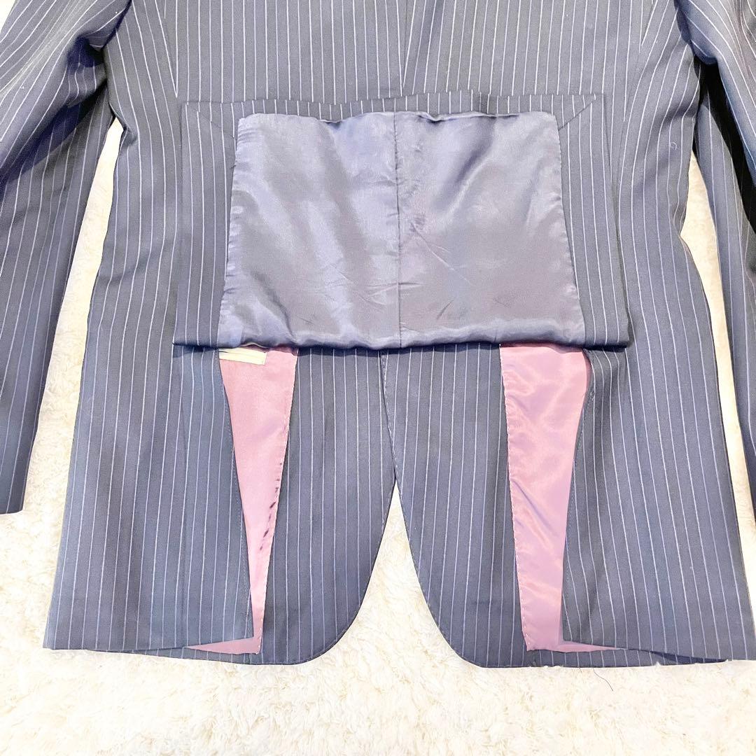 Paul Smith 黒 ストライプ スーツ セットアップ GUABELLO