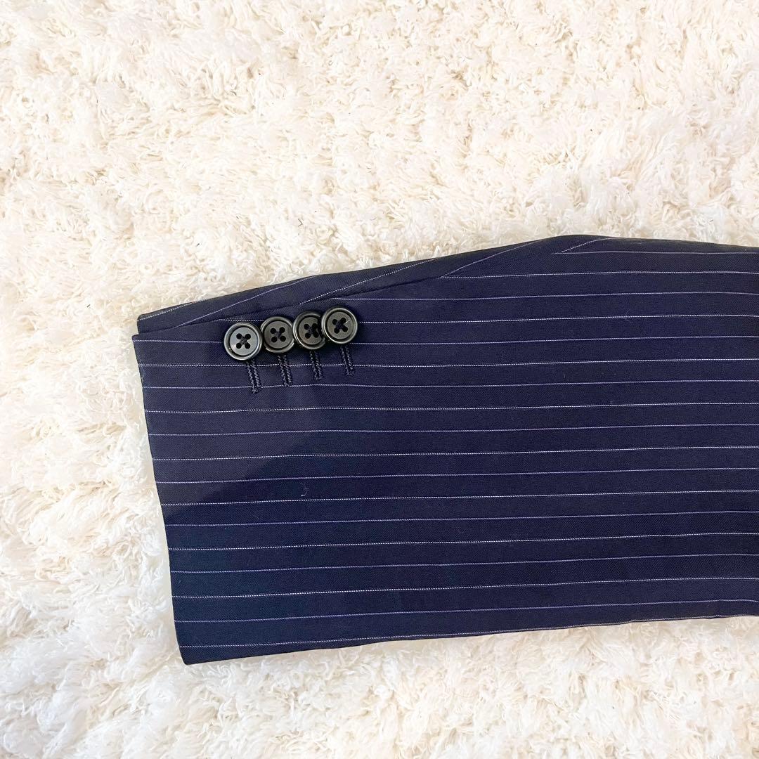 Paul Smith 黒 ストライプ スーツ セットアップ GUABELLO