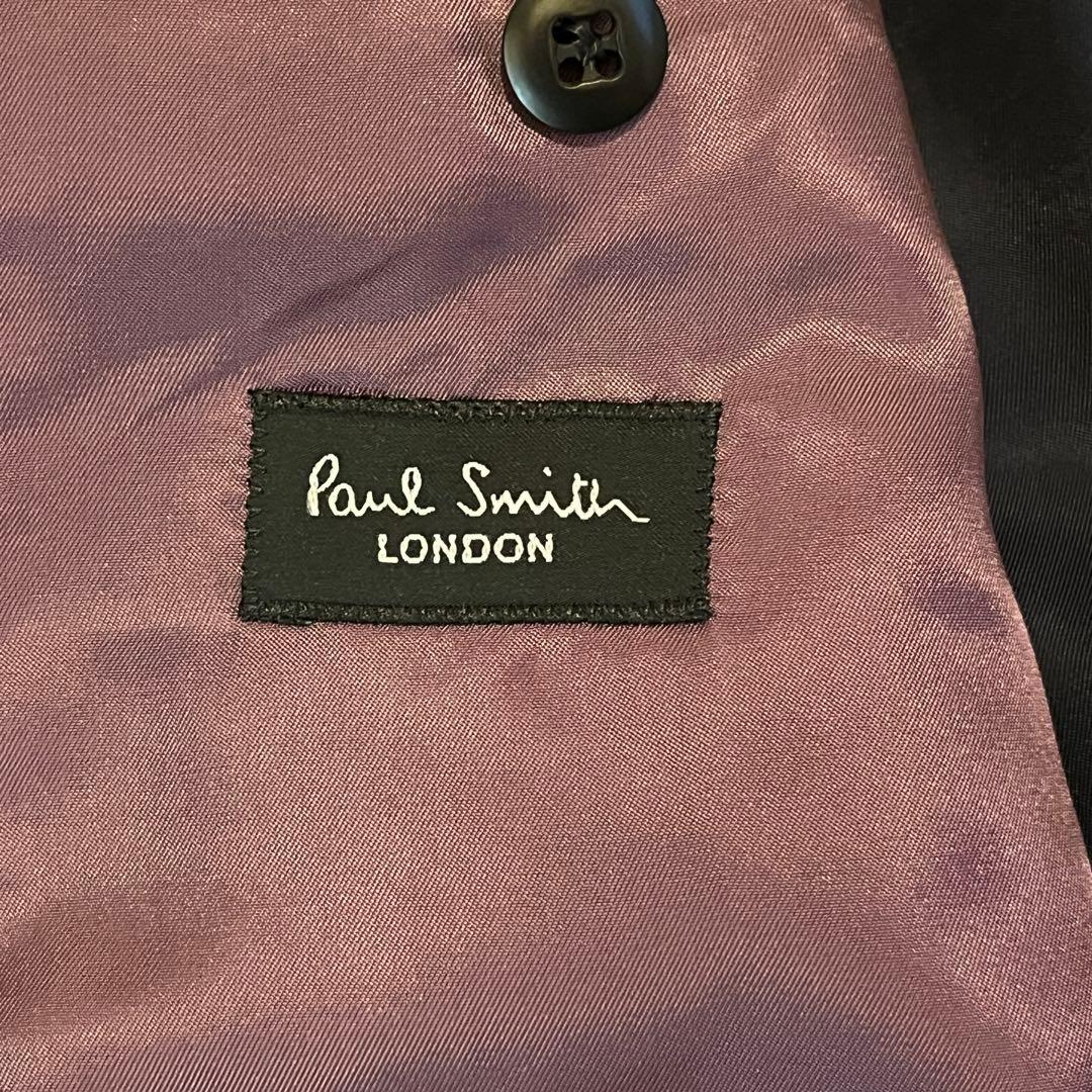 Paul Smith 黒 ストライプ スーツ セットアップ GUABELLO