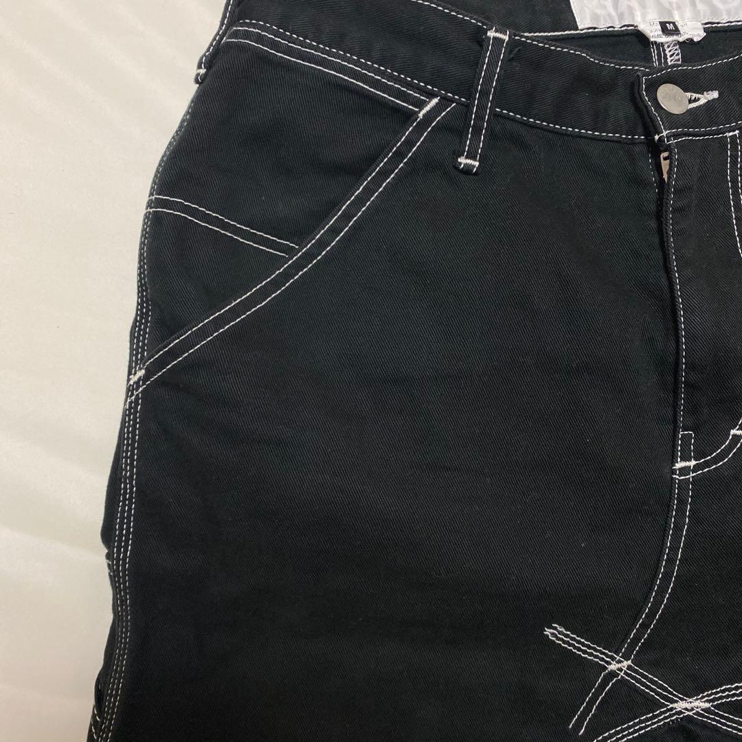 GANRYU ガンリュウ サルエルパンツ ボトムス ブラック 名作