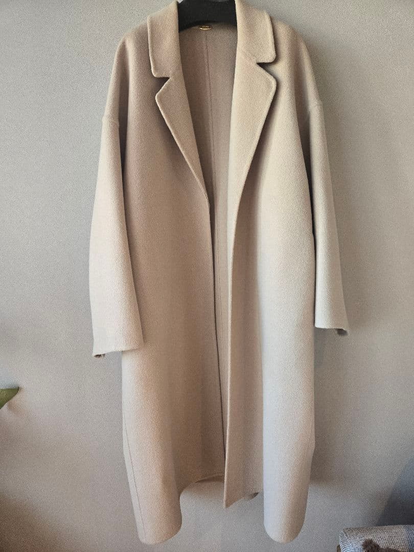 MUSE de Deuxieme Classe ウールアンゴラ リバーコート