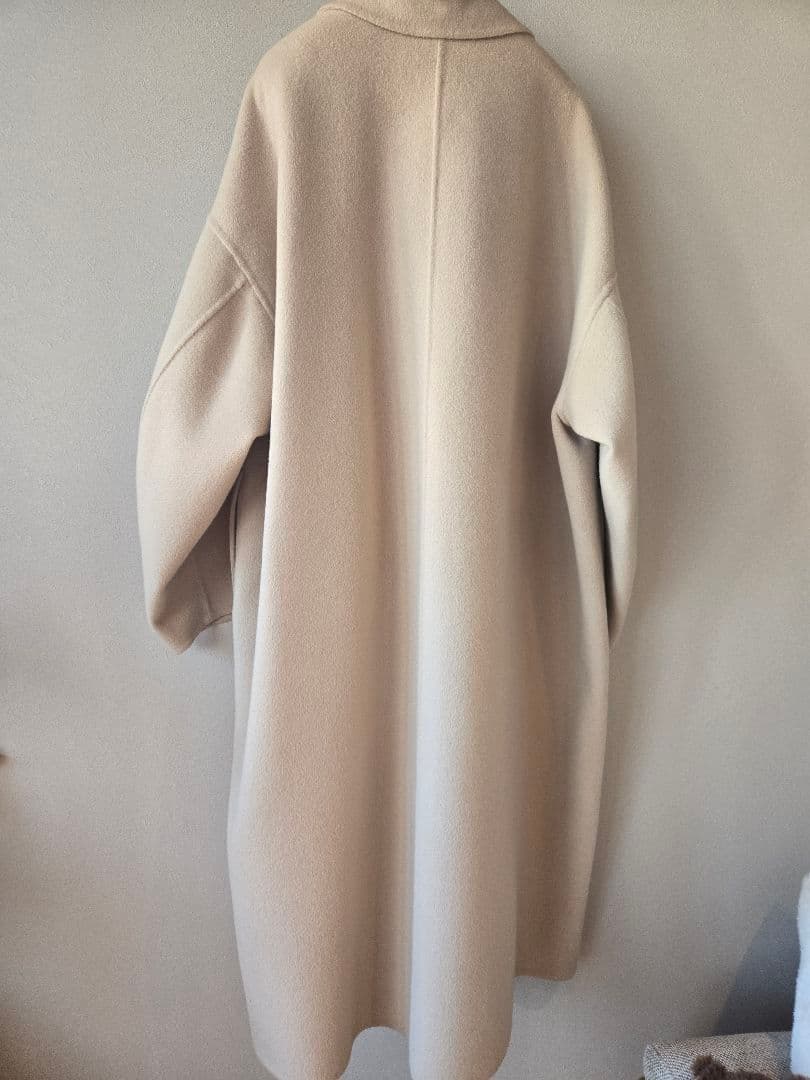 MUSE de Deuxieme Classe ウールアンゴラ リバーコート