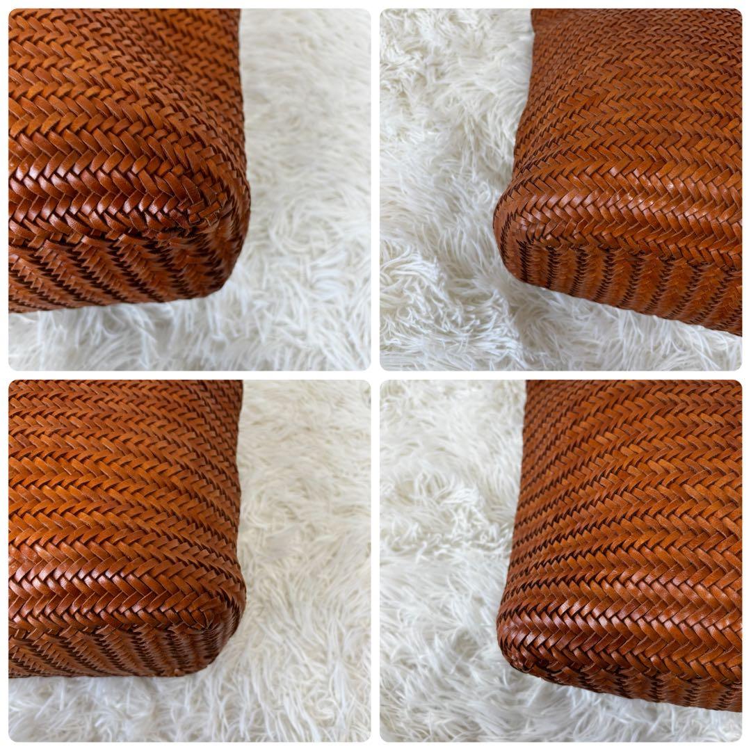 Dakota✨ バッグブライド カジュアルトート　編み込み　カゴバッグ　キャメル