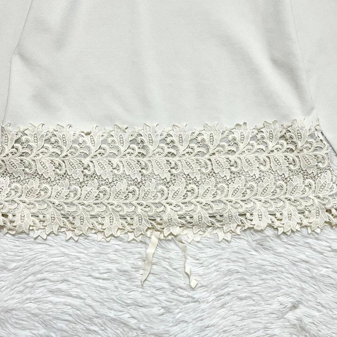 BEARDSLEY ビアズリー カットソー　裾レース