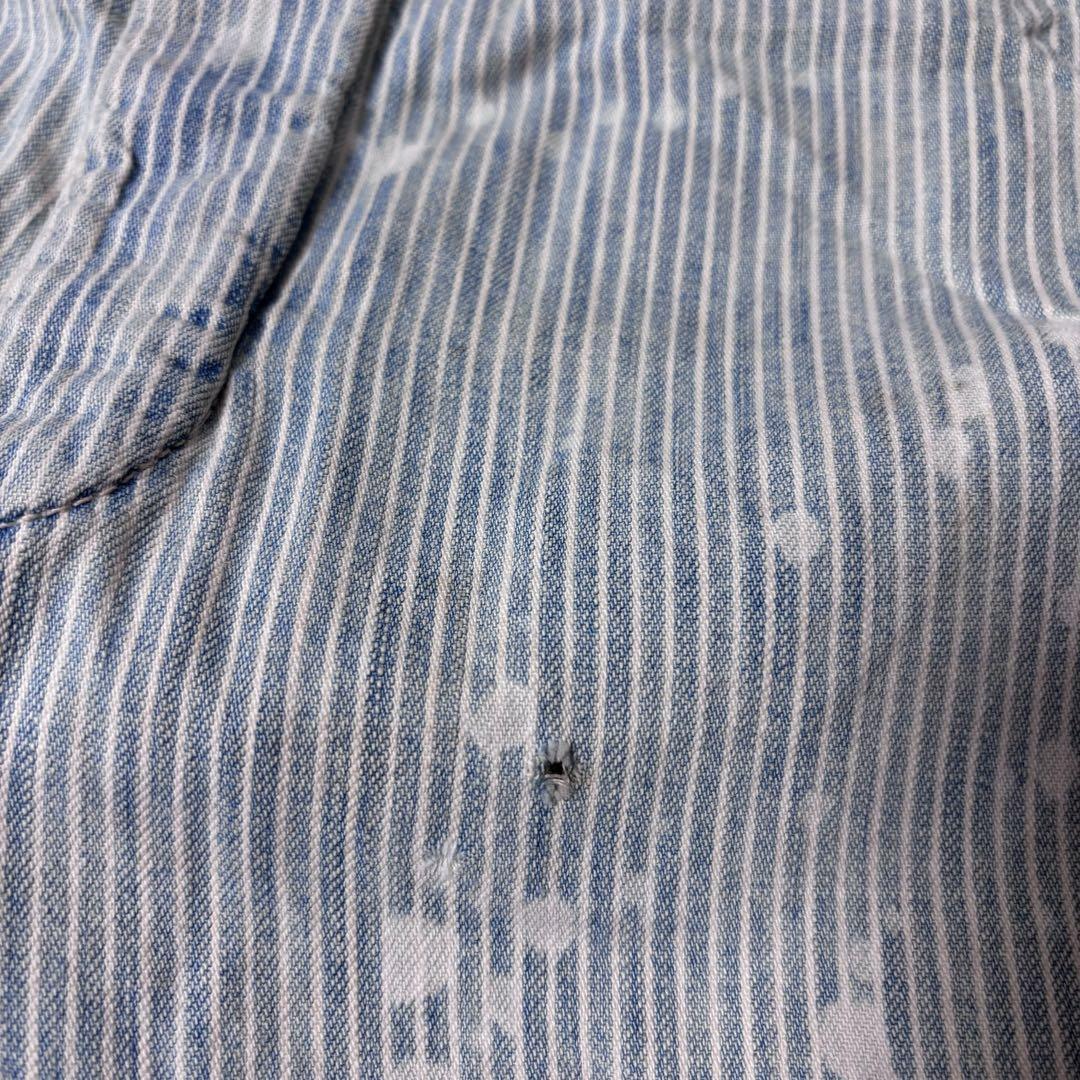 【メキシコ製】POLO by Ralph Laurenダブルニーヒッコリーパンツ