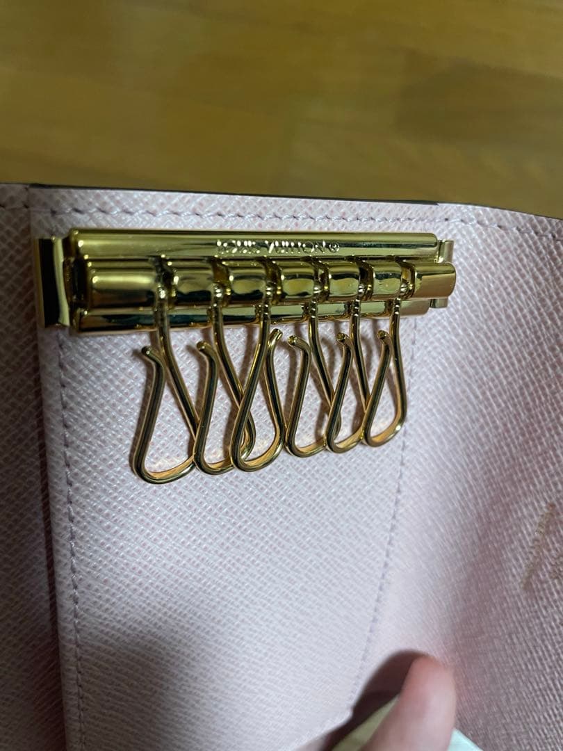 【極美品】LOUIS VUITTON モノグラム レザーキーケース【訳あり】