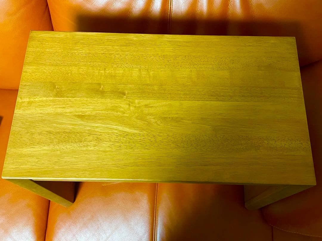 カリモク　サイドテーブル　コの字型