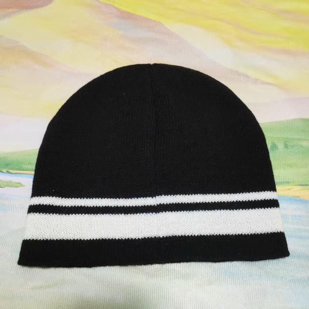 パ*ン様 VALLAD STUDIO BEANIE CAP BLK/WHT