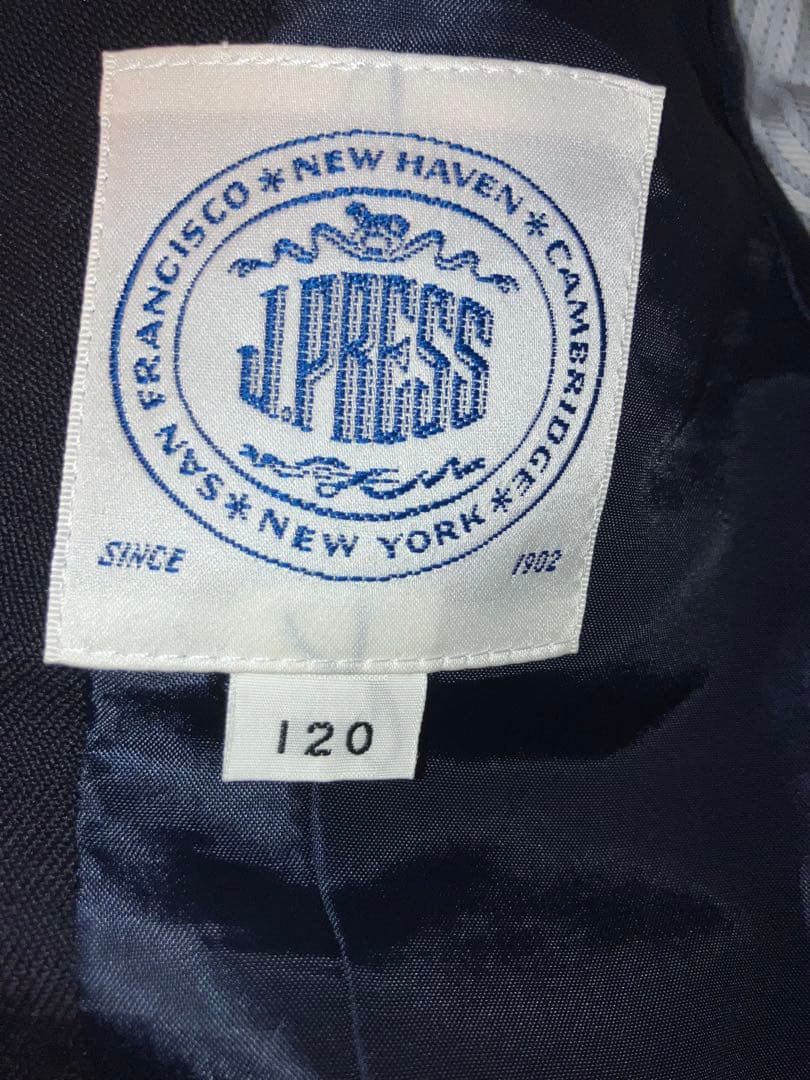 ク*ネ様 J.press濃紺ジャケット＋半ズボン＋シャツフォーマルスーツ４点セッ